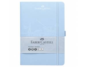 Notes 14,5x21cm karo 96L 100g s gumicom Faber Castell 10 244 358 sky blue