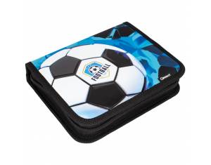 Pernica puna 1zip 2preklopa Football Blue 1B 25.Connect